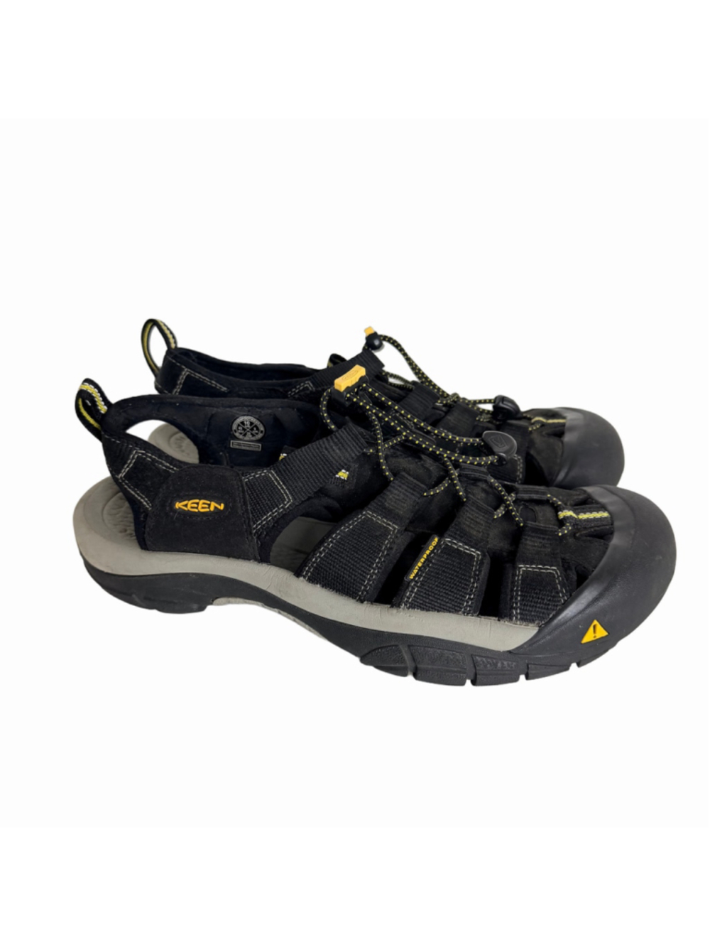 KEEN Newport H2 Closed Toe Water Sandals Men's Size 10 Black Fisherman Outdoor